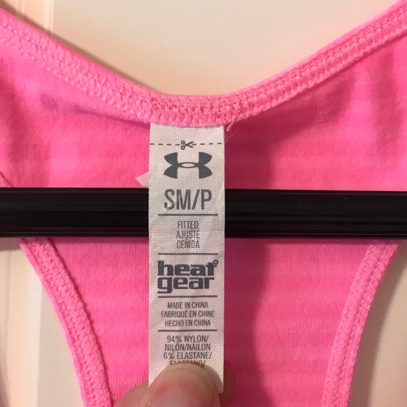Under Armour pink work out tank top - Picture 2 of 3